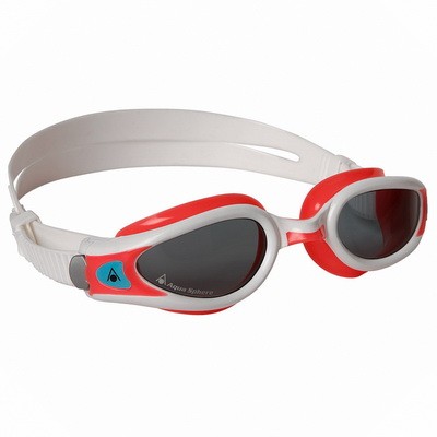 Очки Для Плавания Aquasphere Kaiman Exo  Lady Темные Линзы Red/white
