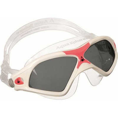 Очки Для Плавания Aquasphere Seal Xp 2 Lady Темные Линзы White/red Obsession