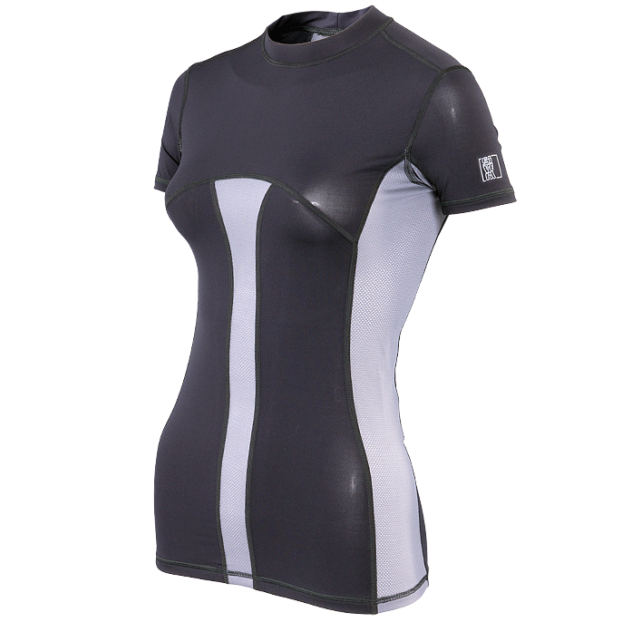 Термобелье Майка Сивера Годобль 2.0 С Короткими Рукавами Женская Черная/тень