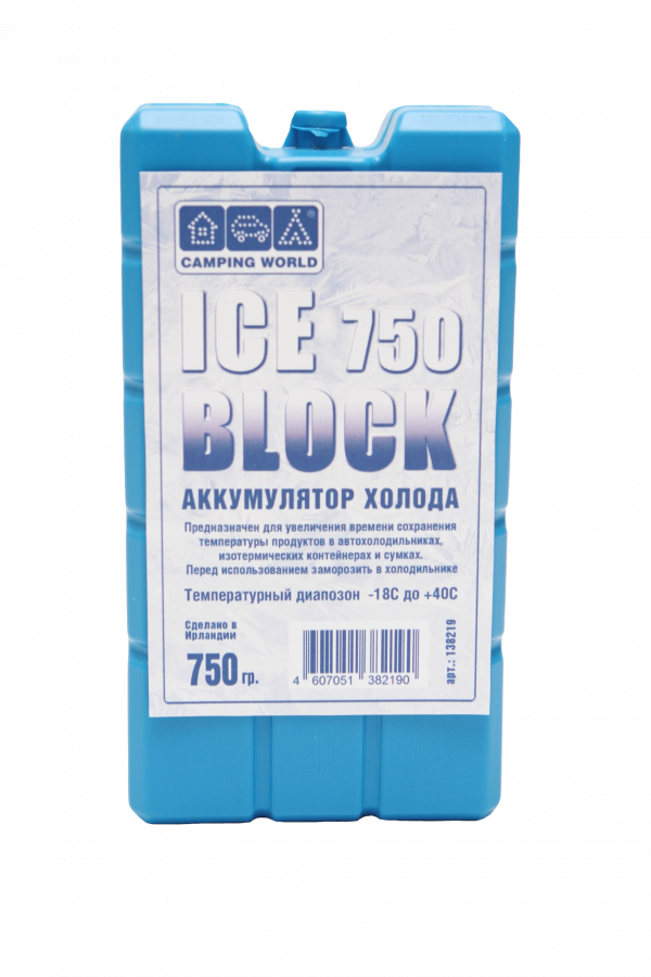 Аккумулятор Холода Campingworld Iceblock 750Г