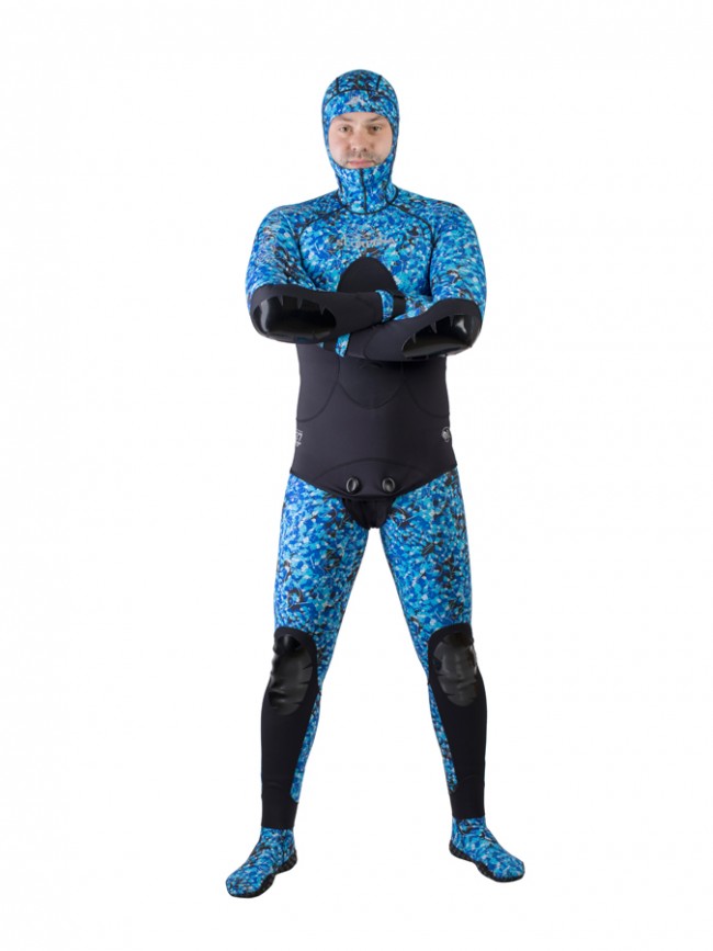 Гидрокостюм Scorpena C3 - 1.5 Мм Blue Camo