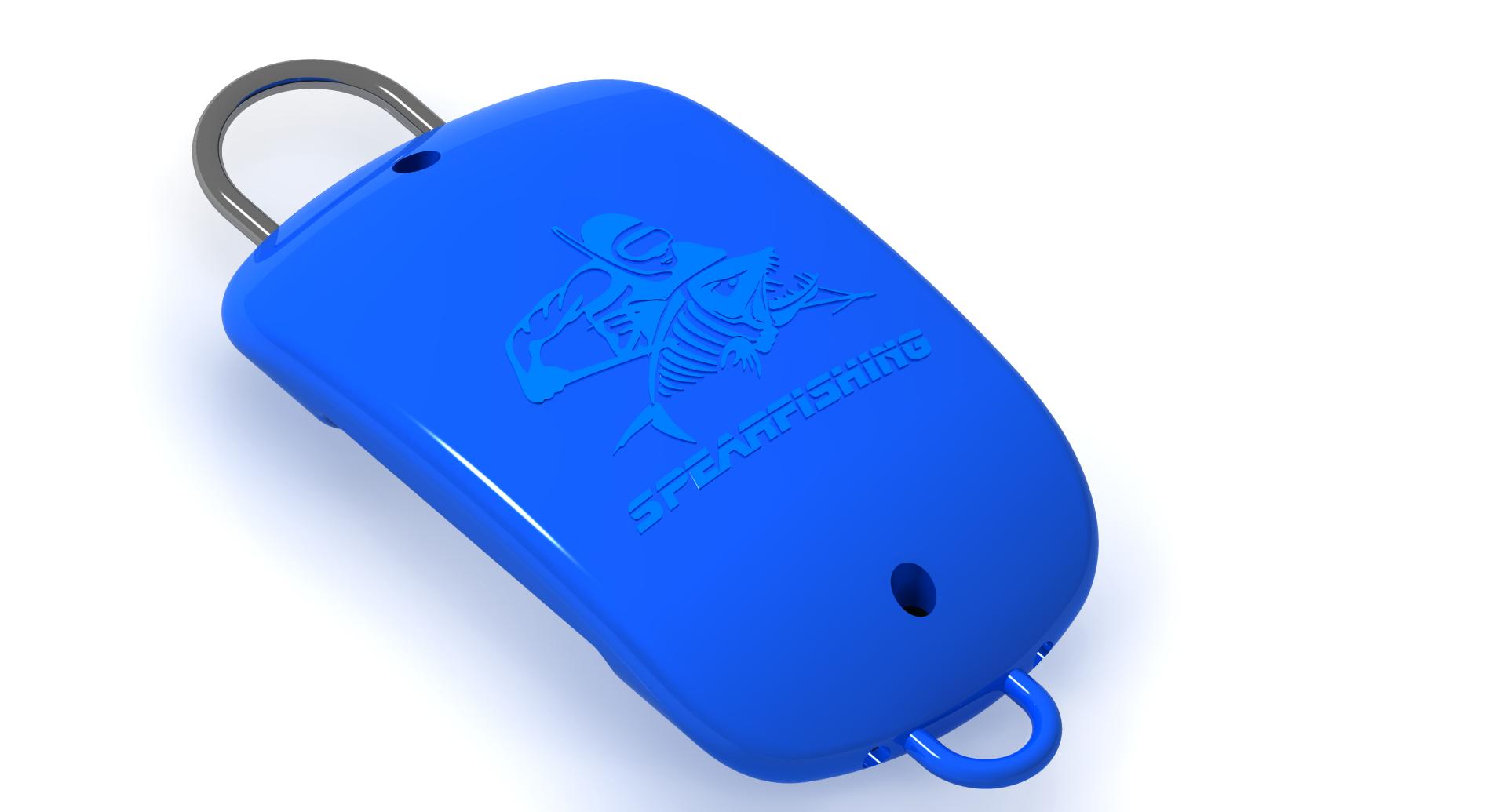 Груз Поясной Deepwreck Янеr Быстросъемный С Пластиковым Покрытием Белый 1.1Кг