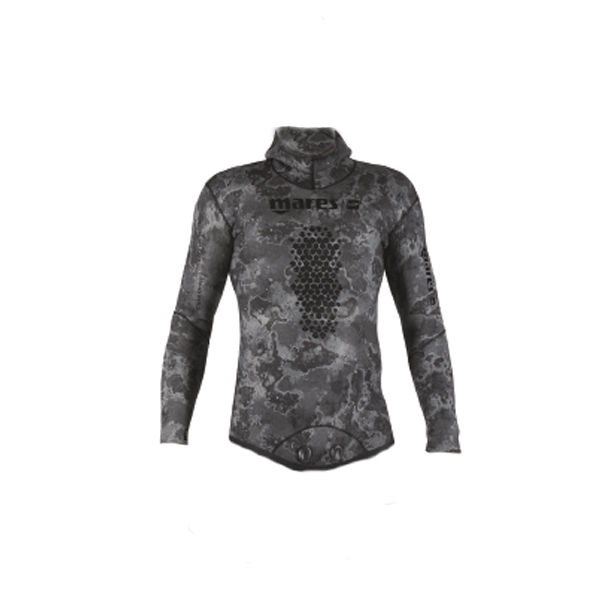 Куртка Гидрокостюма Для Подводной Охоты Mares Sf Explorer Camo Black 30
