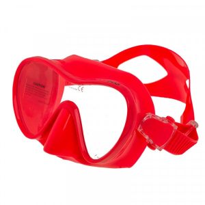 Маска Подводная Marlin Frameless Duo (Красный Силикон) Red