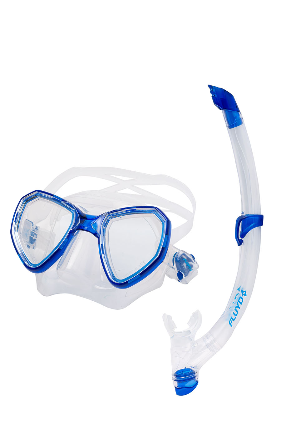 Набор Salvimar Маска Morpheus И Трубка Time Splash Цвет Голубой