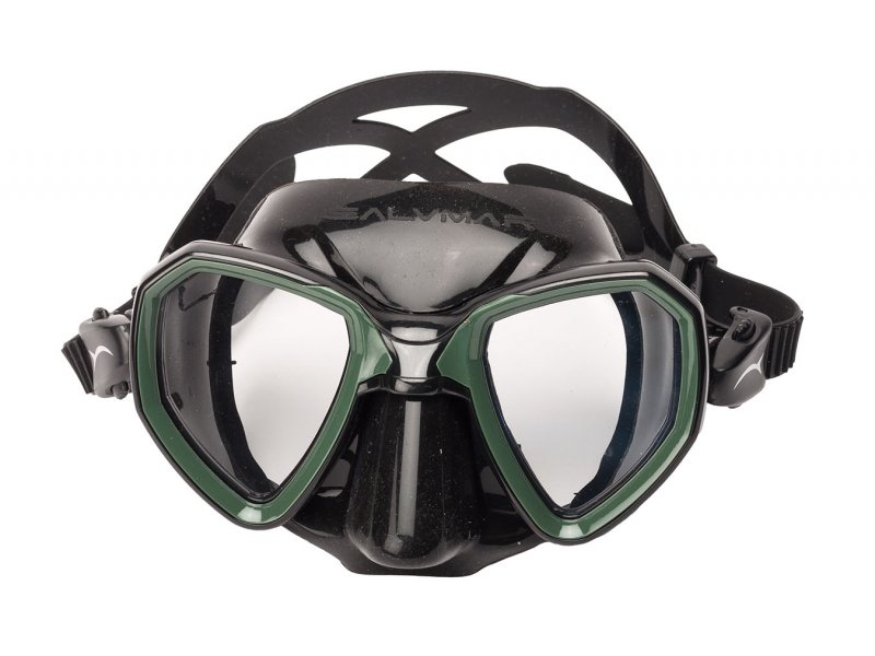 Набор Salvimar Маска Morpheus И Трубка Time Splash Цвет Зеленый