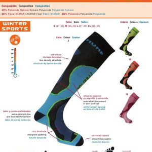 Носки Mund Freeride Оранжевые