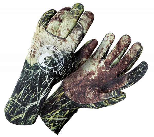 Перчатки Sea Green Camu 3D 2 Мм