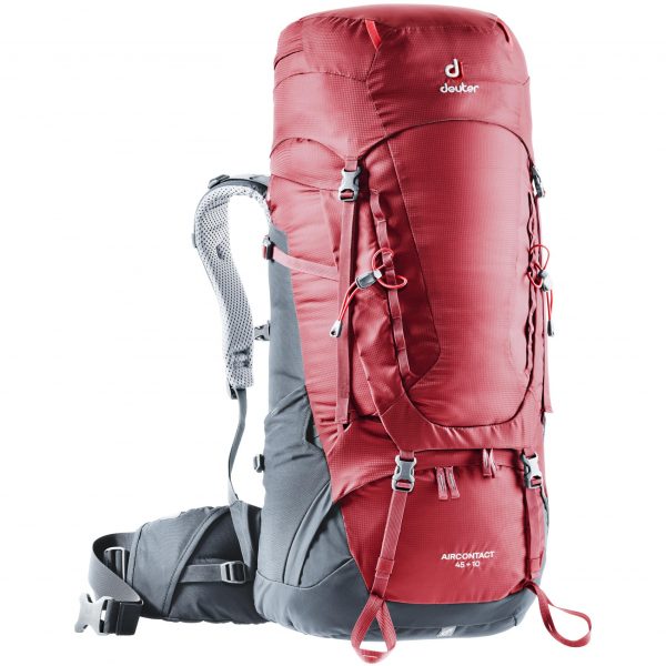 Рюкзак Deuter Aircontact 45+10 Cranberry/graphite