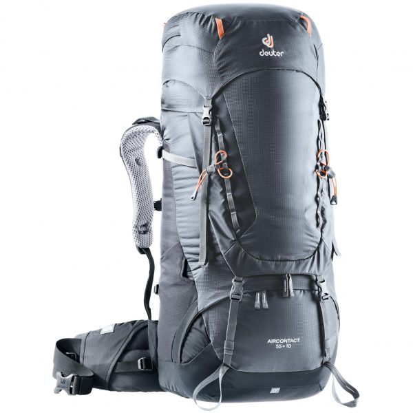 Рюкзак Deuter Aircontact 55+10 Graphite/black