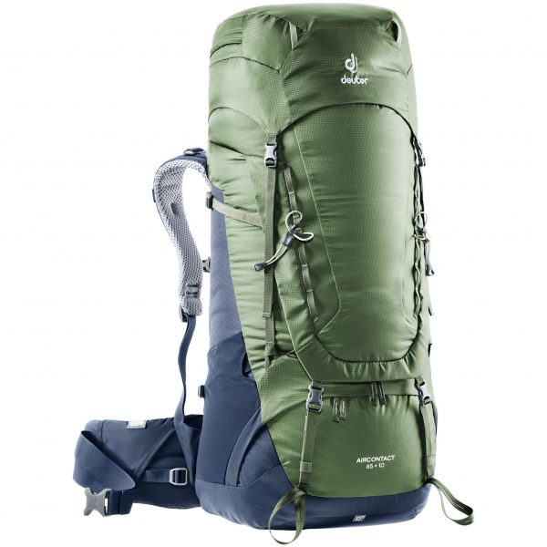 Рюкзак Deuter Aircontact 65+10 Khaki/navy