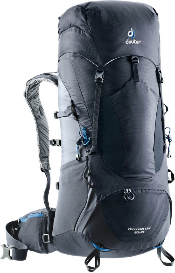 Рюкзак Deuter Aircontact Lite 50+10 Black/graphite