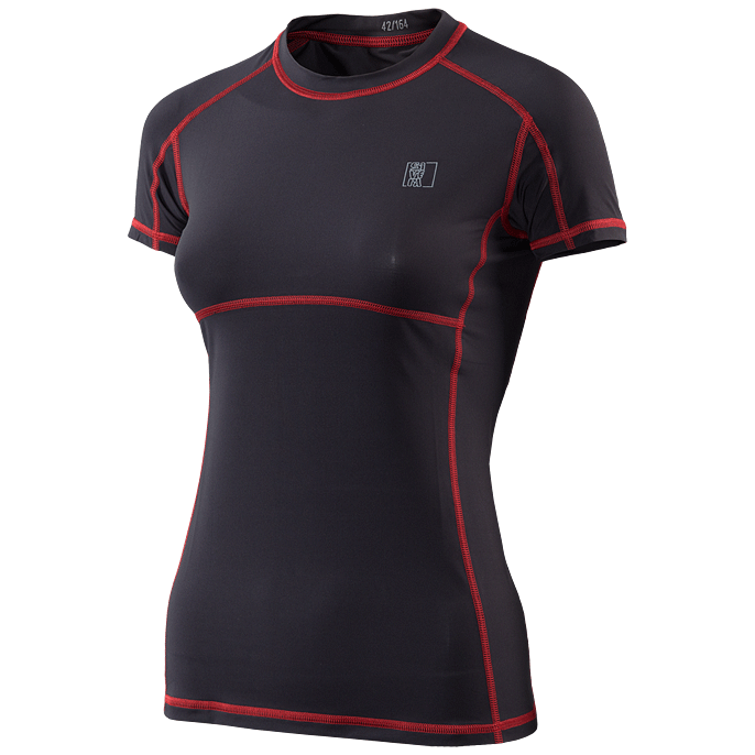 Термобелье Майка Сивера Годобль С Короткими Рукавами Женская Т.серая