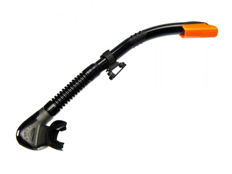 Трубка Для Дайвинга Sargan "бетта" Черный Силикон